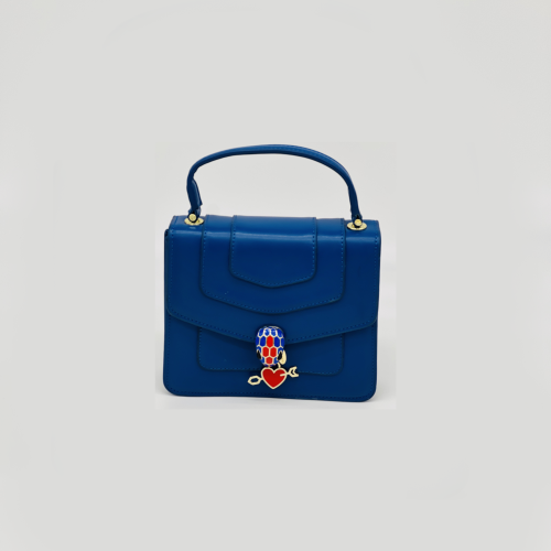 Bulgari’s Blue Handbag